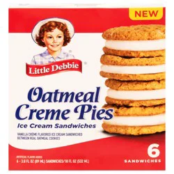 Little Debbie Oatmeal Creme Pie Sandwich