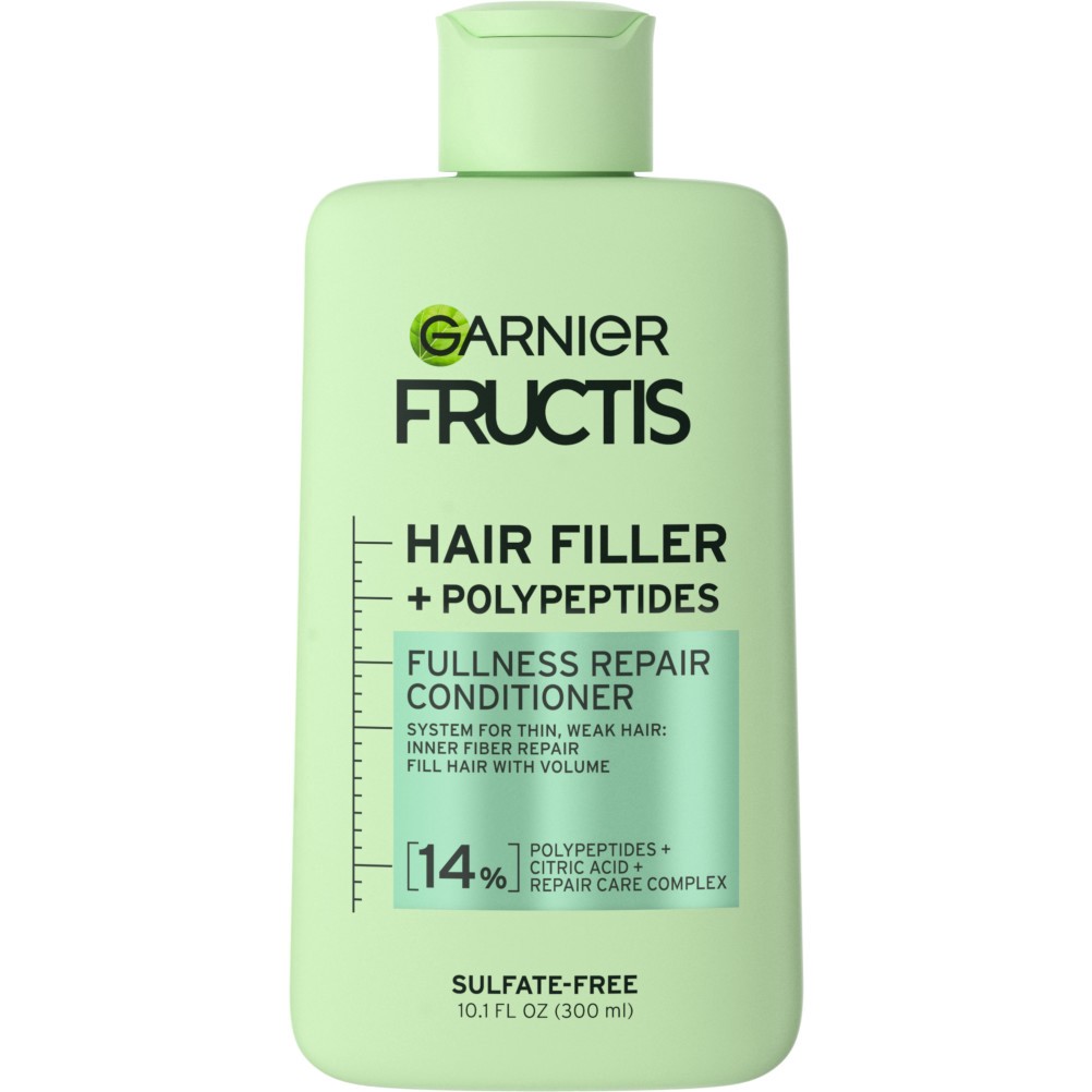 slide 1 of 1, Garnier Fructis Hair Filler Polypeptides Fullness Repair Conditioner, 10.1 Oz, 10.1 oz