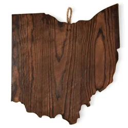 Cousin Ohio State Wood Plaque, 9 In X 10 In X .5 In