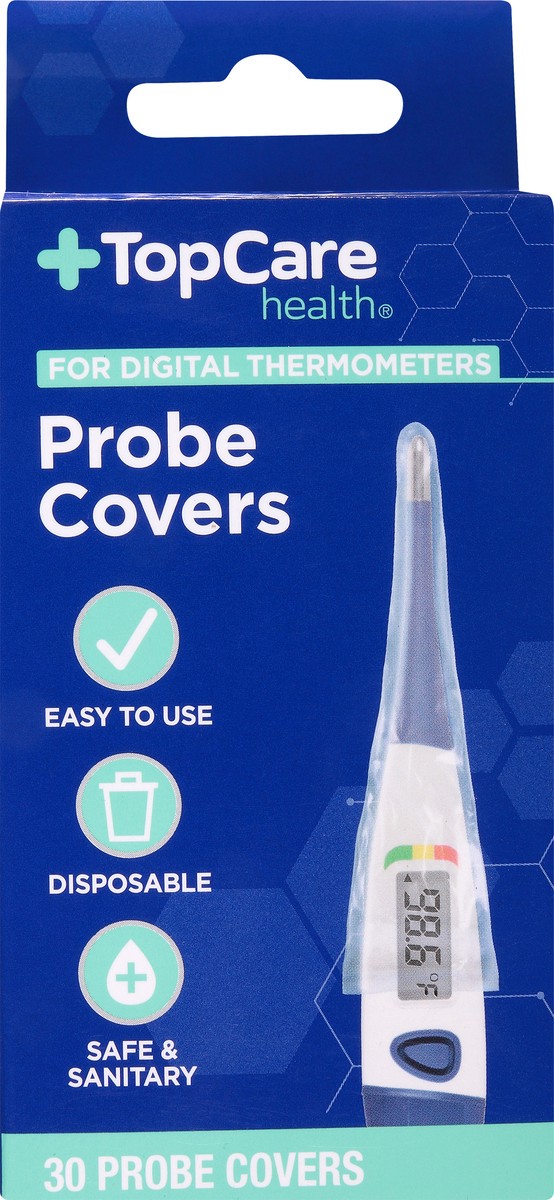 slide 8 of 9, TopCare Health For Digital Thermometers Probe Covers 30 ea, 30 ct