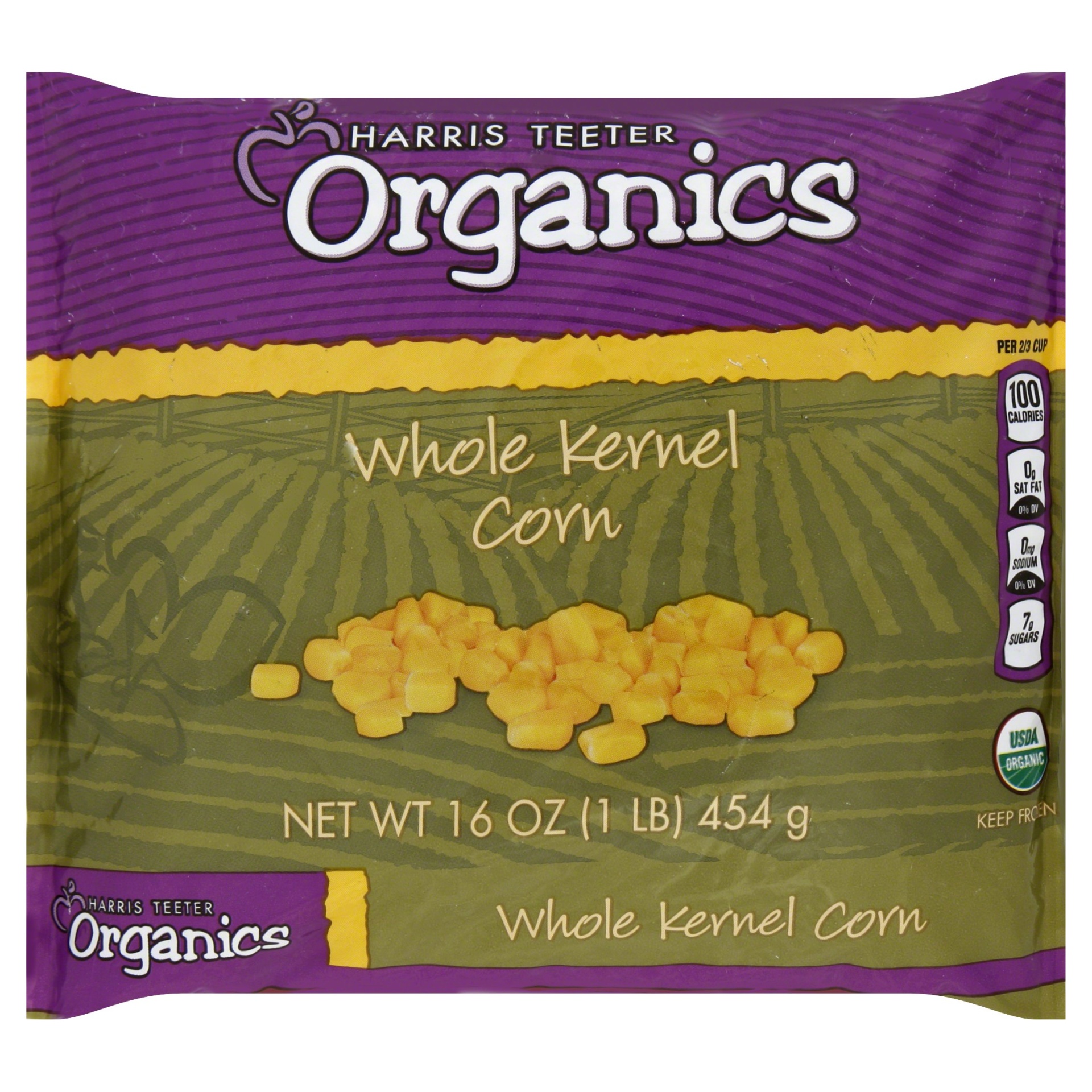 slide 1 of 1, HT Organics Whole Kernel Corn, 16 oz