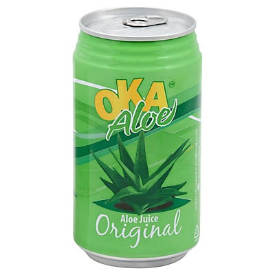 slide 1 of 1, OKA Original Aloe Juice, 11.5 oz