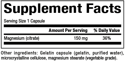 slide 2 of 2, Natural Factors Magnesium Citrate, 1 ct