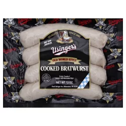 Usinger's Natural Casing Old World Pork & Veal Bratwurst, 12 oz