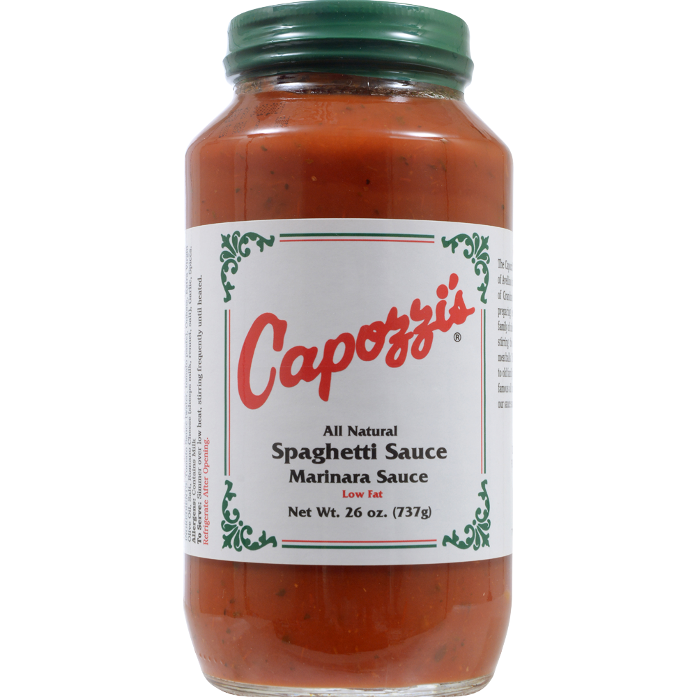 slide 1 of 1, Capozzi's Spaghetti Marinara Sauce - 26 oz, 26 oz