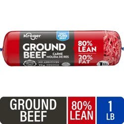 Kroger 80% Lean Ground Beef