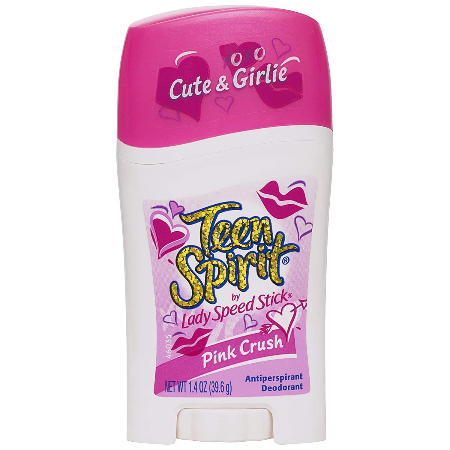 slide 1 of 2, Lady Speed Stick, Teen Spirit Pink Crush Antiperspirant Deodorant Stick, 1.4 Oz, 1.4 oz