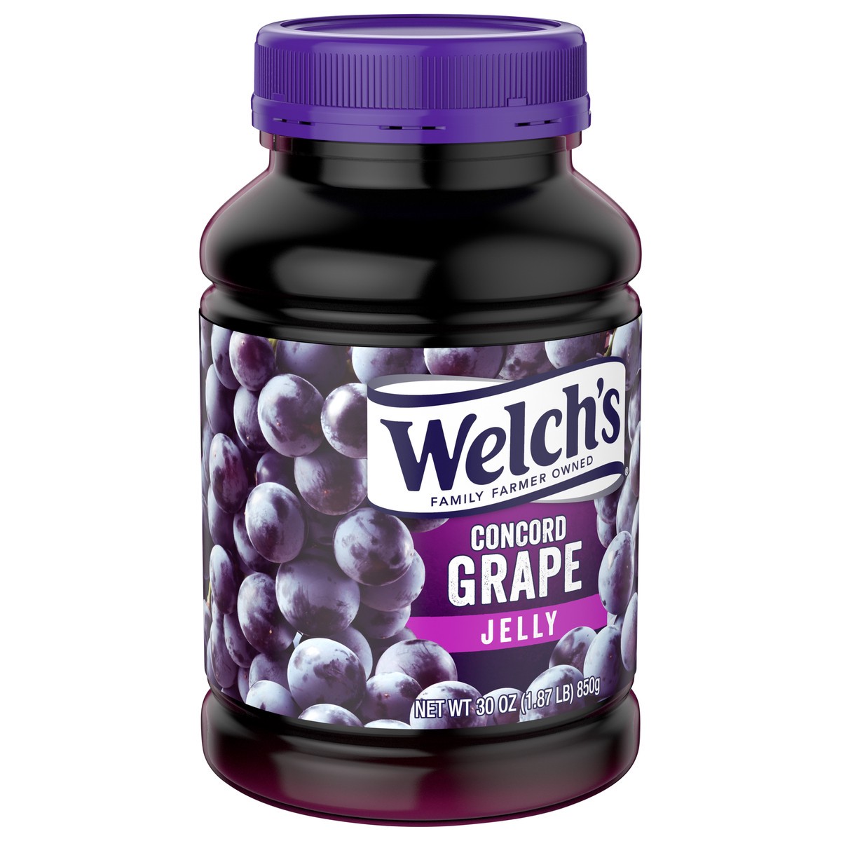 slide 4 of 5, Welch's Concord Grape Jelly, 30 Oz Jar, 30 oz