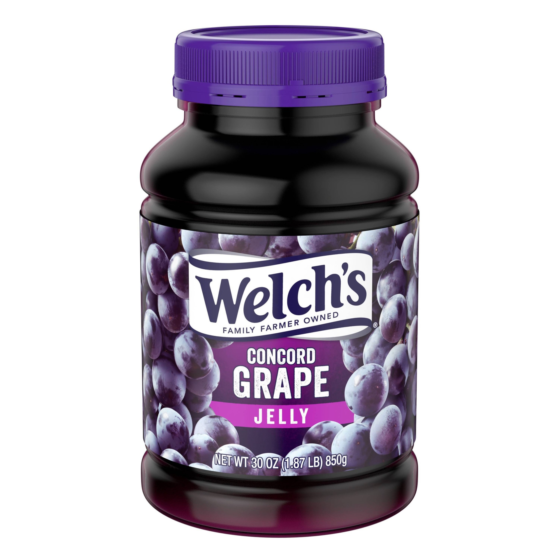 slide 1 of 8, Welch's Concord Grape Jelly, 30 oz