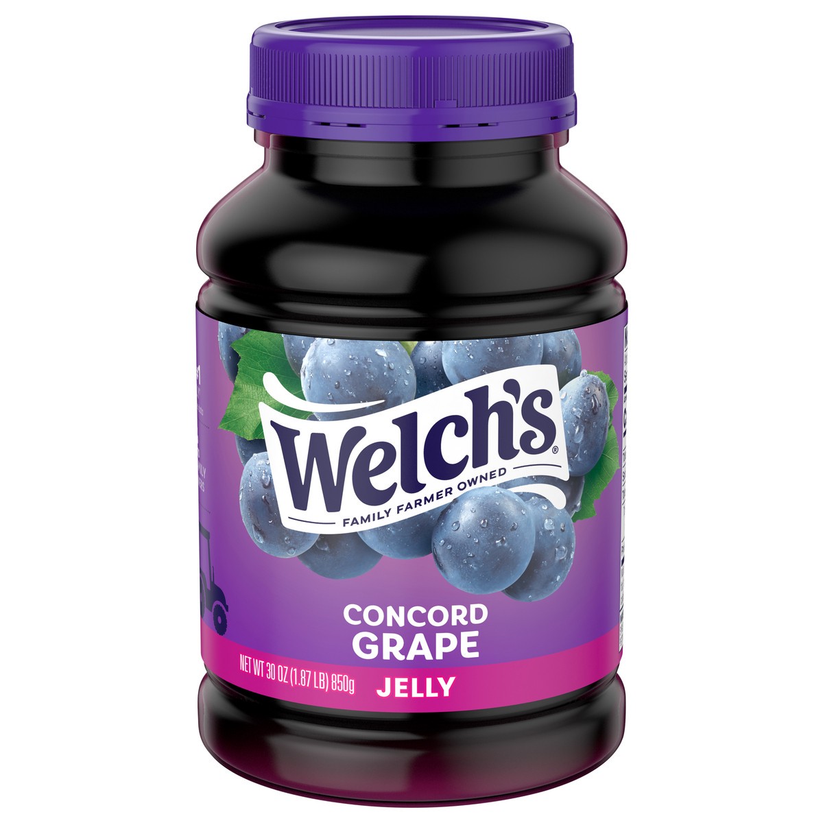 slide 1 of 5, Welch's Concord Grape Jelly, 30 oz Jar, 30 oz