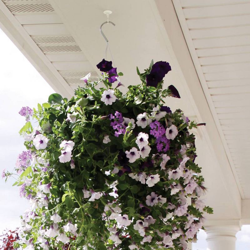 slide 5 of 6, The Hillman Group White Swag Hook, 2 ct