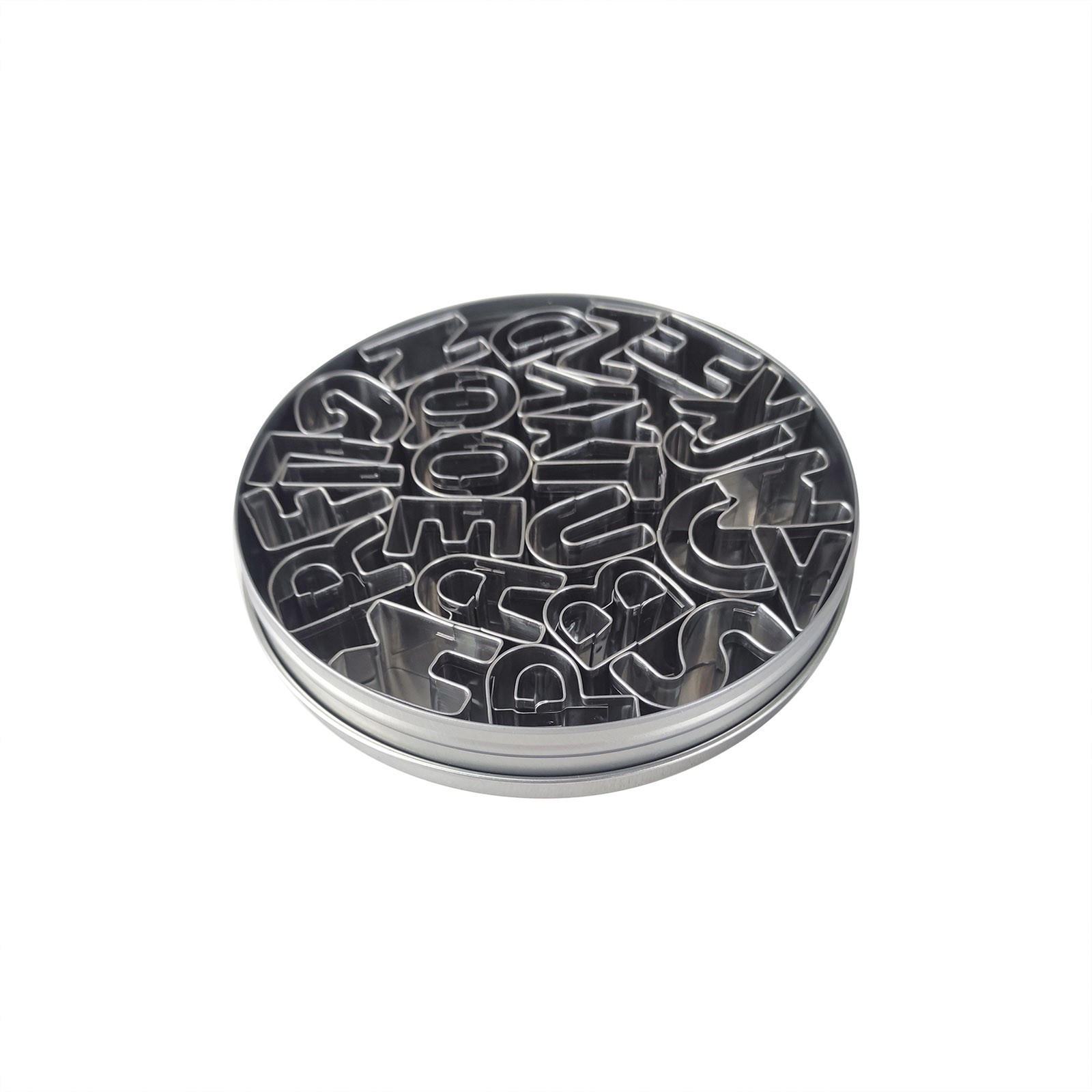 slide 3 of 3, 27-Piece Alphabet Fondant Cutters By Celebrate It, 27 ct