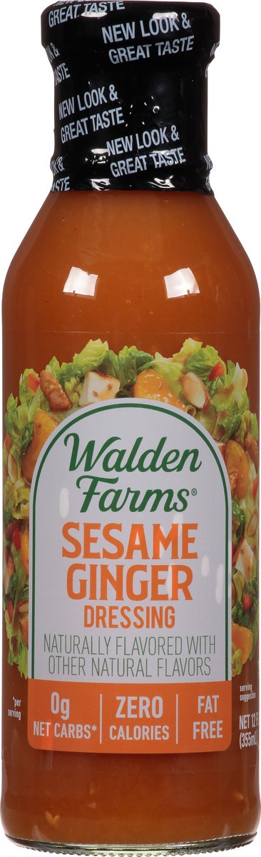 slide 1 of 9, Walden Farms Sesame Ginger Dresng, 12 fl oz