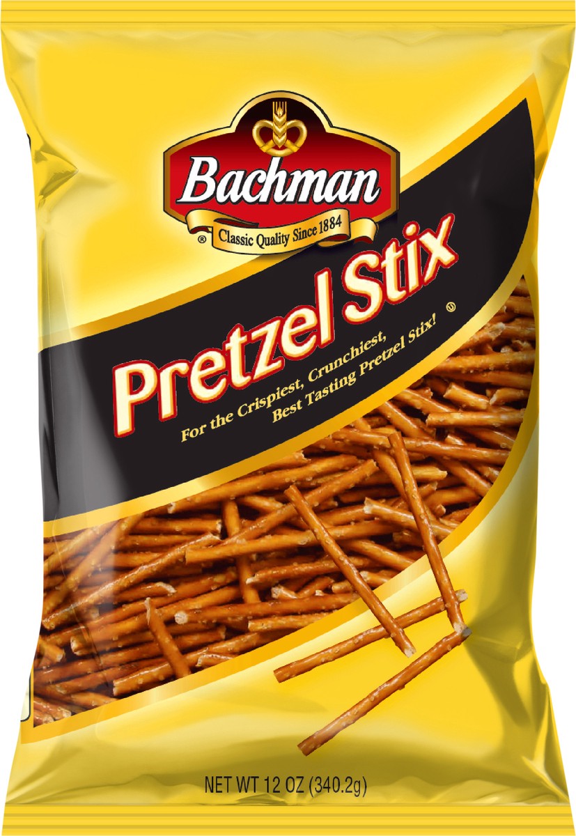 slide 6 of 11, Bachman Pretzel Stix Bag, 12 oz