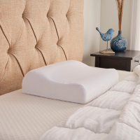 slide 3 of 13, R+R Room and Retreat Memory Foam Contour Pillow, 1 ct