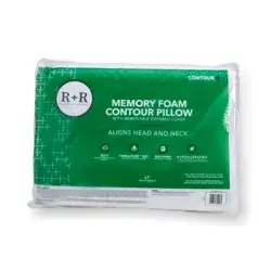 R+R Room and Retreat Memory Foam Contour Pillow