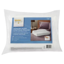 Room and Retreat Memory Foam Contour Pillow