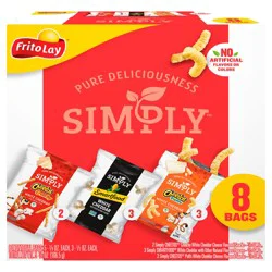 Frito-Lay Simply Variety Snack Packs, 8 Count