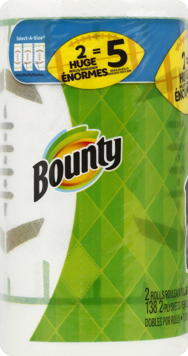 slide 3 of 4, Bounty Paper Towels, 2 ct