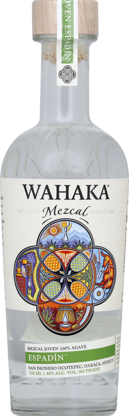 slide 1 of 1, Wahaka Mezcal Espadin, 750 ml