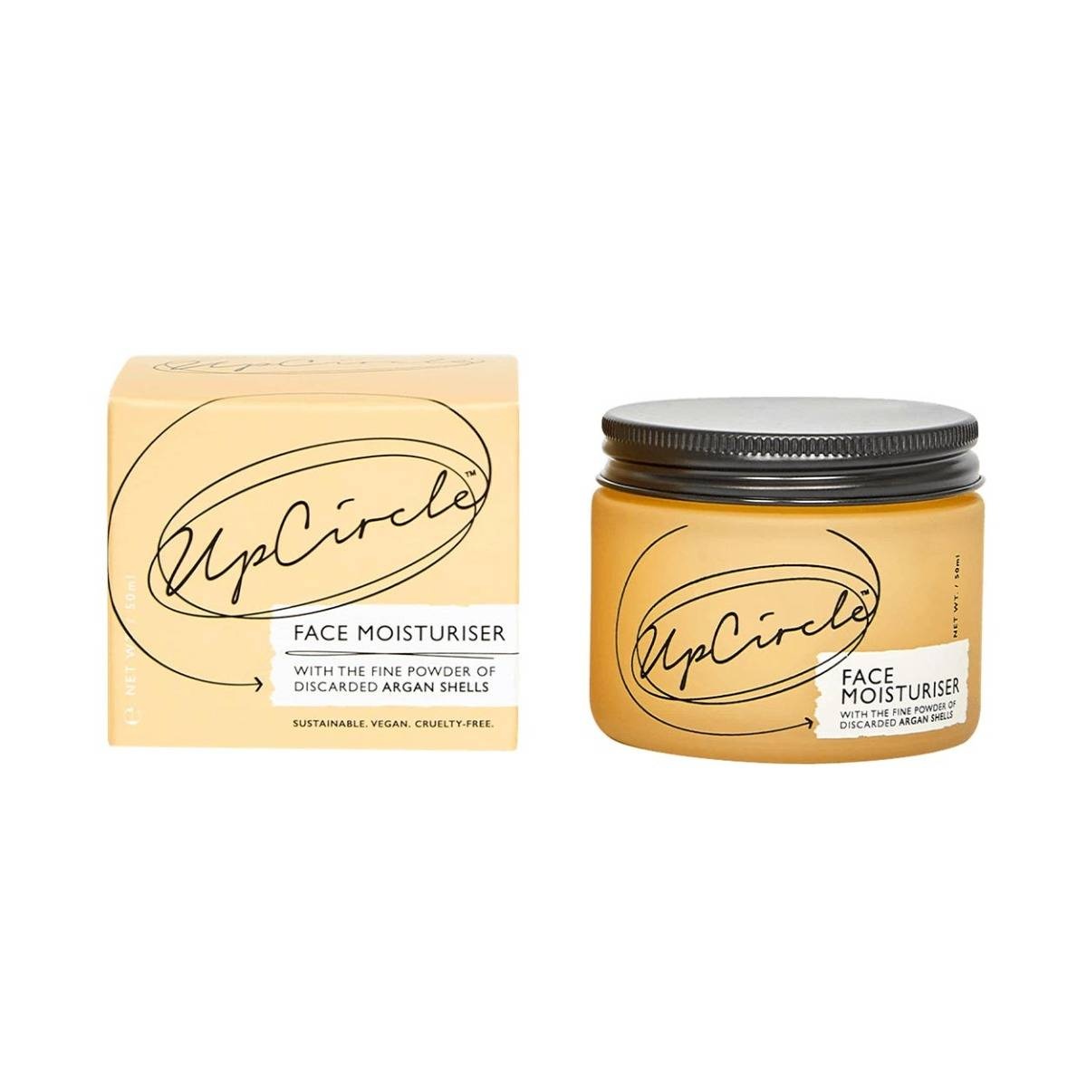 slide 1 of 1, UpCircle Face Moisturizer With Argan Powder, 1.7 oz