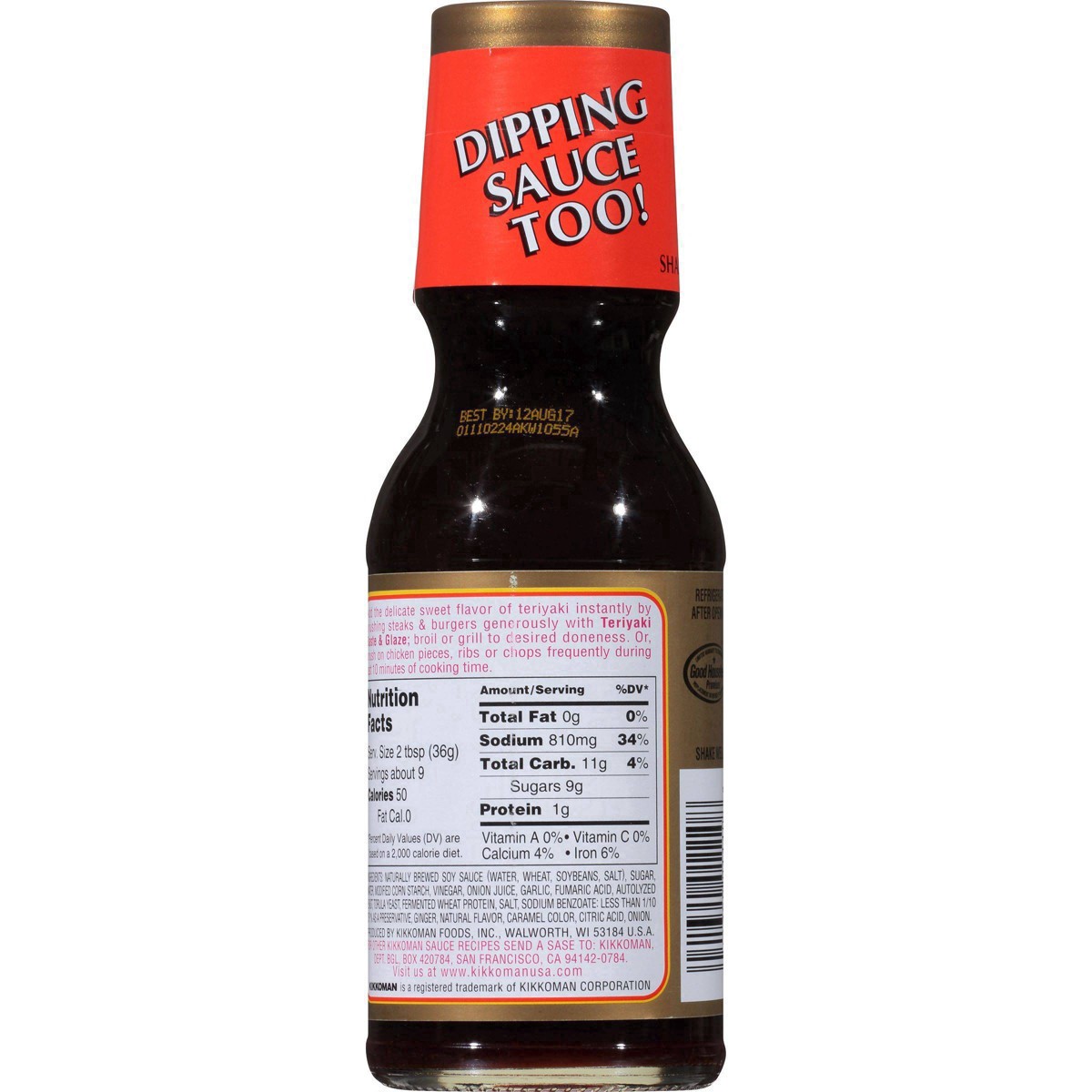 slide 9 of 47, Kikkoman Baste & Glaze Teriyaki Sauce 285 ml, 285 ml