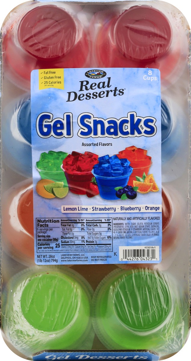 slide 5 of 9, Senor Rico Gelatins 8pk, 8 ct