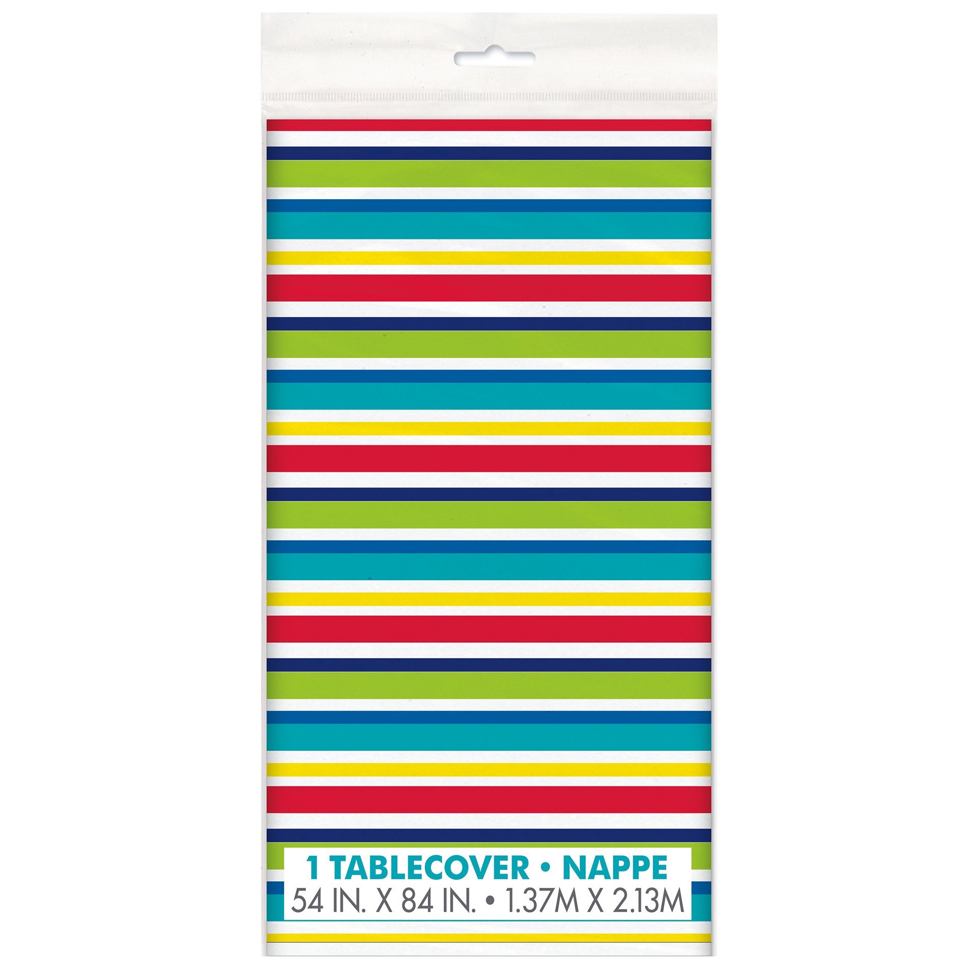 slide 1 of 1, Unique Peppy Birthday Table Cover, 54X84 Inch, 54 ft x 84 ft