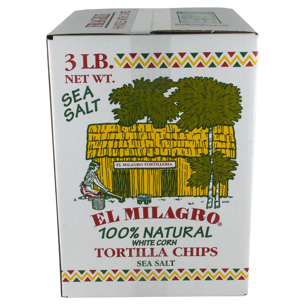 slide 2 of 6, El Milagro Sea Salt Tortilla Chips, 48 oz