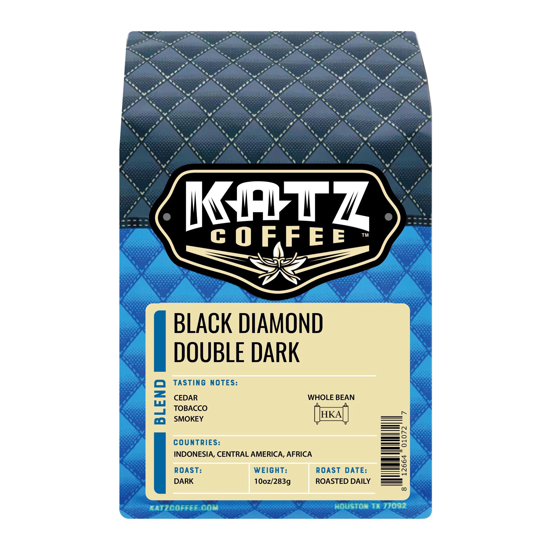 slide 1 of 1, Katz Coff Blk Diamond Dbl Dark, 1 ct