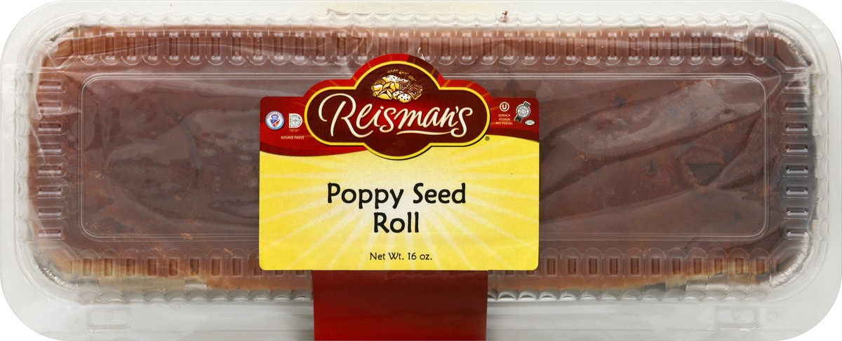 slide 4 of 4, Reisman's Chocolate Strip Roll, 16 oz