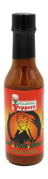 slide 1 of 1, Volcanic Peppers Hot Taco Sauce, 5 fl oz