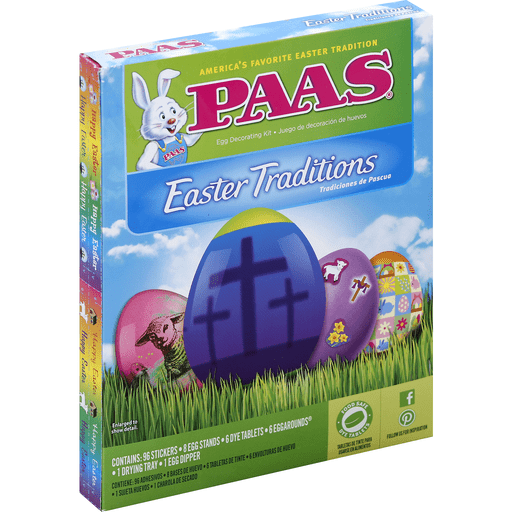 slide 1 of 1, PAAS Egg Decorating Kit 1 ea, 1 ct