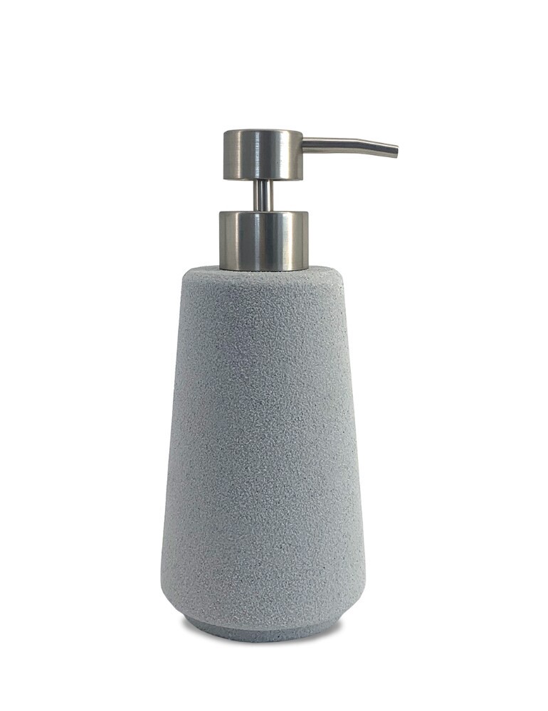 slide 1 of 1, Splash Home Sizal Resin Soap Dispenser, 1 ct