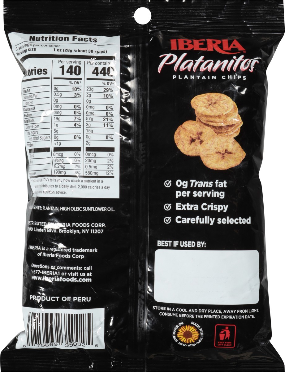 slide 8 of 13, Iberia Platanitos Sweet Plantain Chips - 3 oz, 3 oz