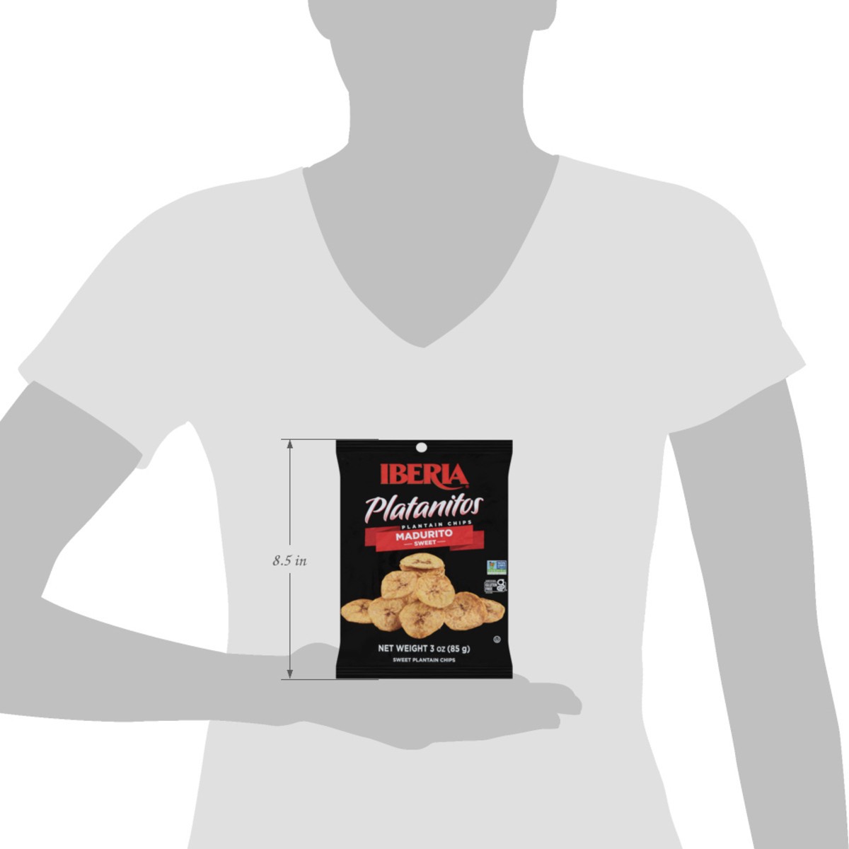 slide 3 of 13, Iberia Platanitos Sweet Plantain Chips - 3 oz, 3 oz