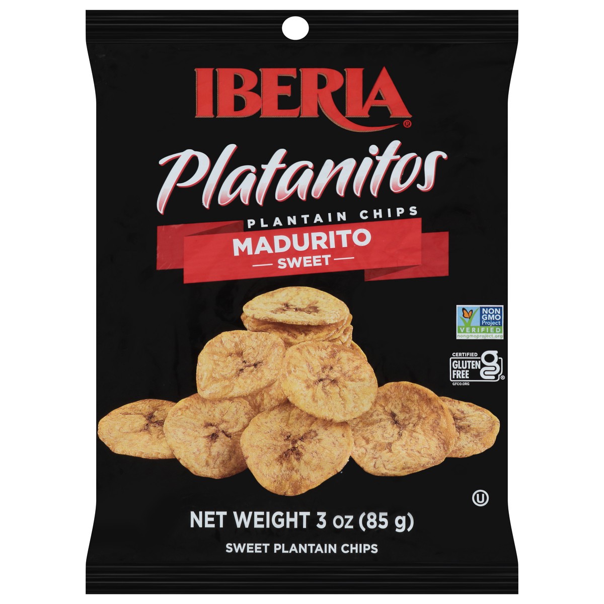 slide 1 of 13, Iberia Platanitos Sweet Plantain Chips - 3 oz, 3 oz
