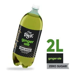 Big K Caffeine Free Zero Sugar Orange Soda - 2 liter