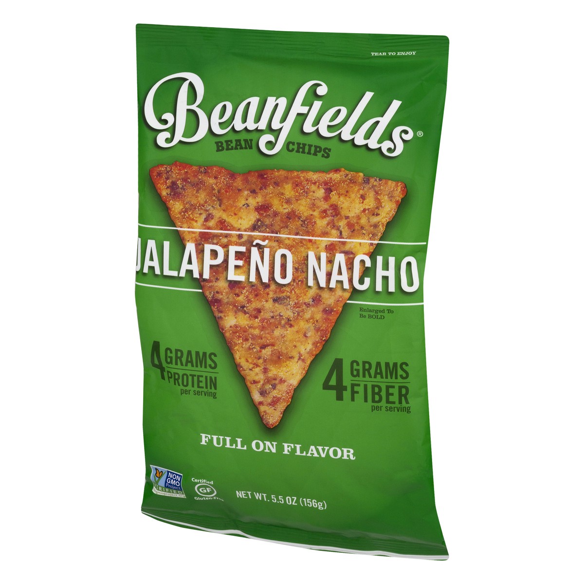 slide 3 of 9, Beanfields Jalapeno Nacho Bean Chips 5.5 oz, 5.5 oz