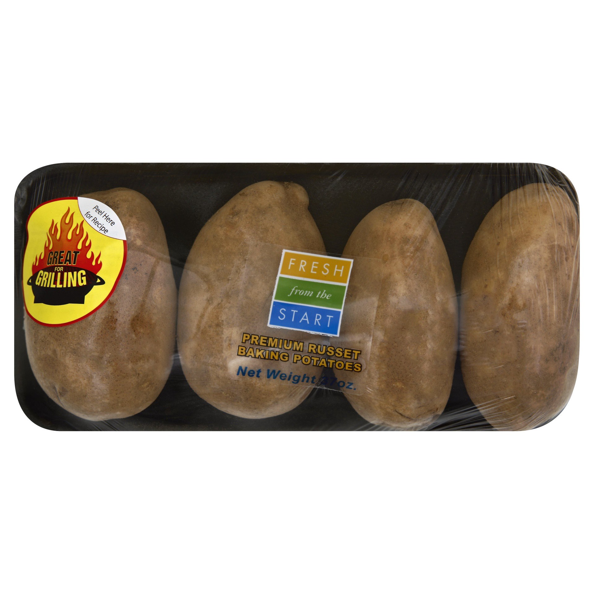 slide 1 of 1, Russet Baking Potatoes 4 Pack, 1 ct