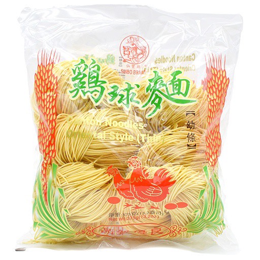 slide 1 of 1, Sinbo Dried Chicken Noodle Fine, 375 gram