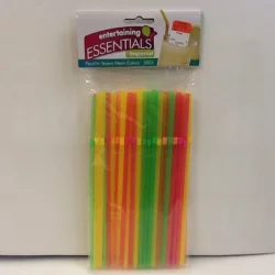 Neon Flex Straws