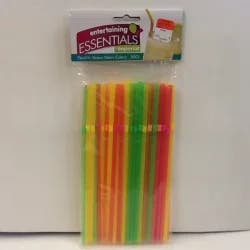 Neon Flex Straws