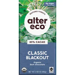 Alter Eco America Blackout Organic Dark Chocolate Bar