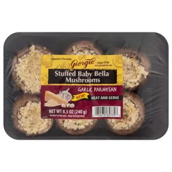 Giorgio Stuffed Baby Bella Mushrooms Garlic Parmesan 8.5 oz