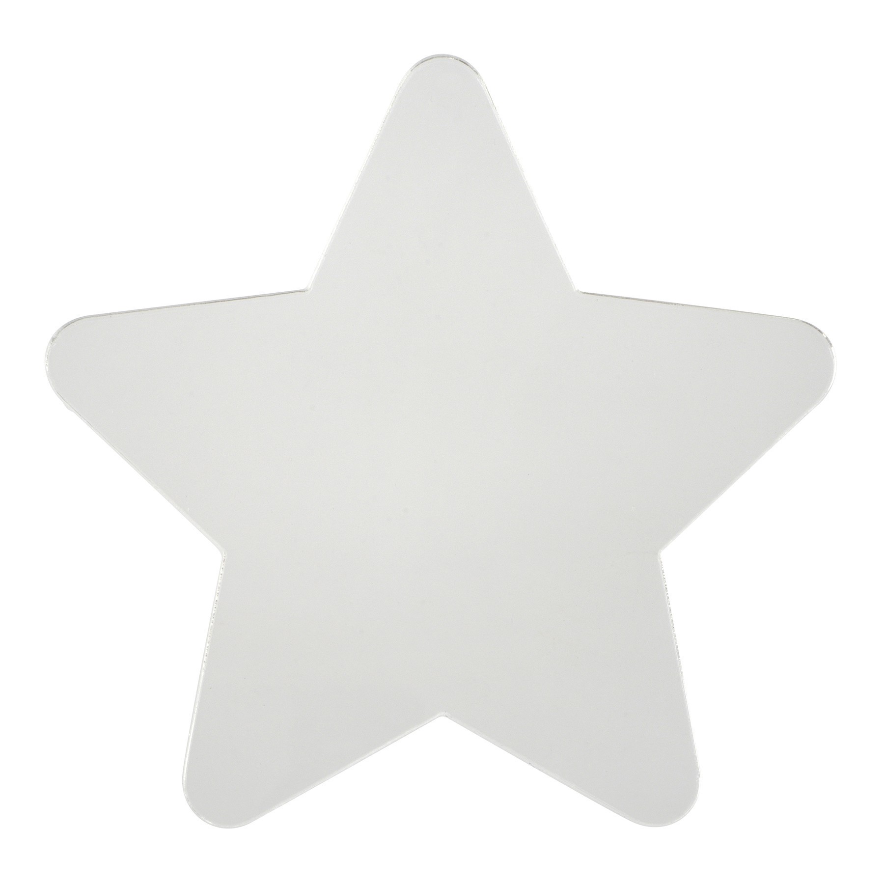 slide 2 of 2, 4" Acrylic Star Blanks, 6ct. By Make Market, 6 ct