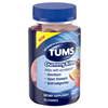 slide 2 of 9, TUMS Gummy Bites Dietary Supplement for Occasional Heartburn Relief, Upset Stomach and Acid Indigestion, Assorted Fruit Flavors - 50 Count, 50 ct