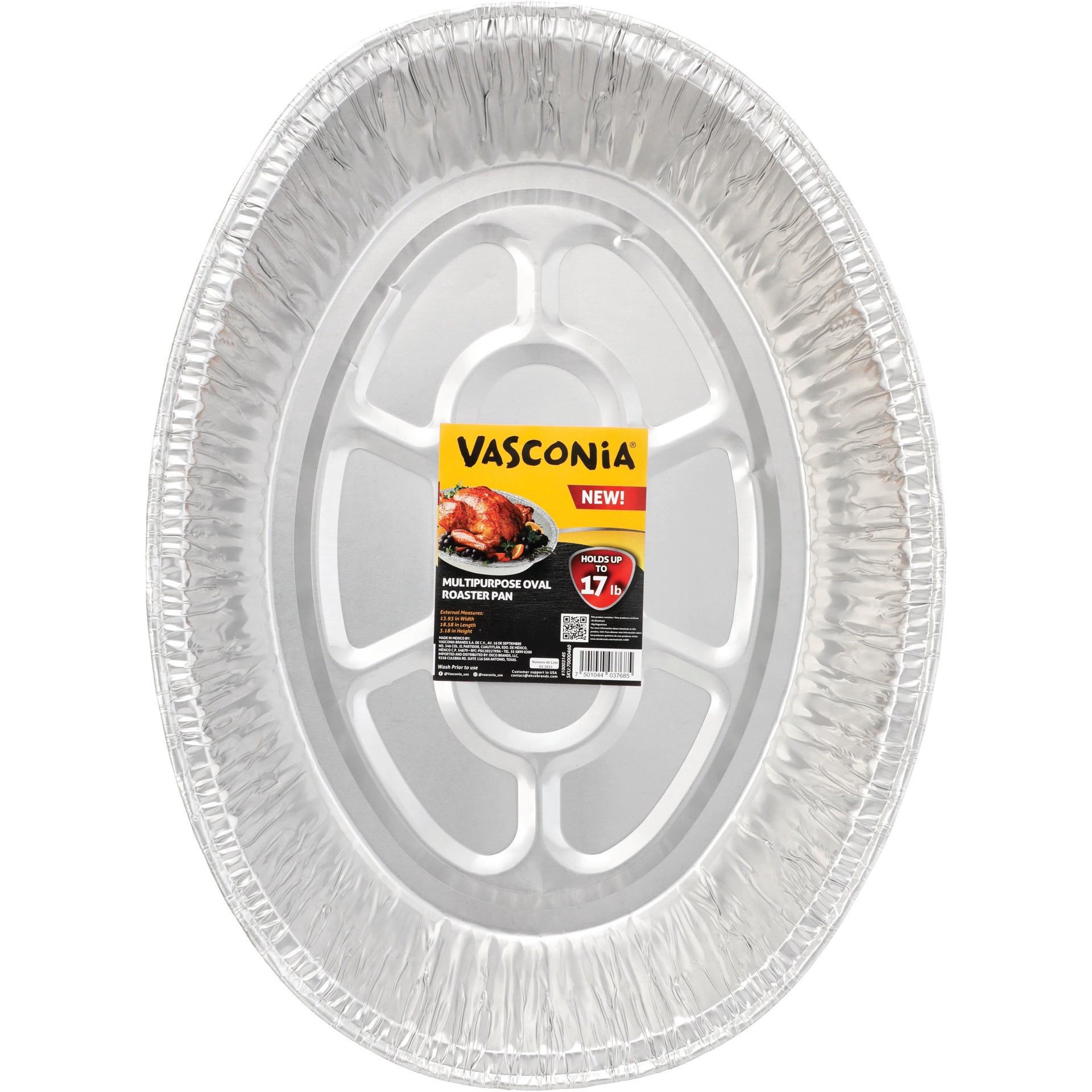 slide 1 of 1, Vasconia Multi Purpose Oval Pan, 1 ct