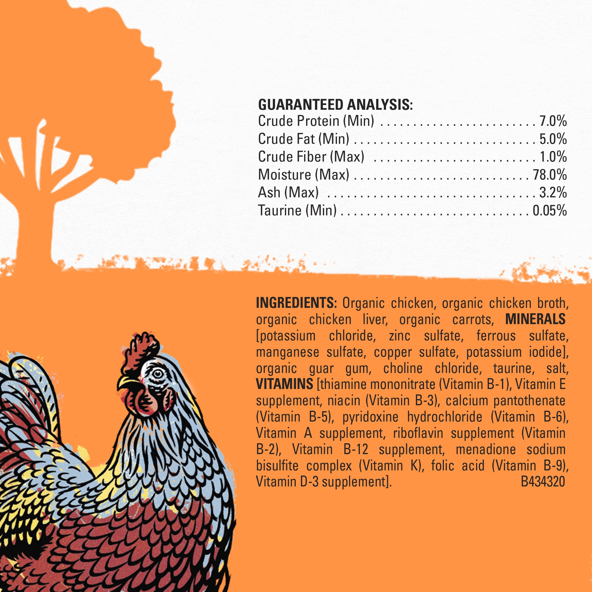 slide 4 of 9, Beyond Purina Beyond Organic Wet Cat Food Pate, Organic Chicken & Carrot Adult Recipe, 3 oz