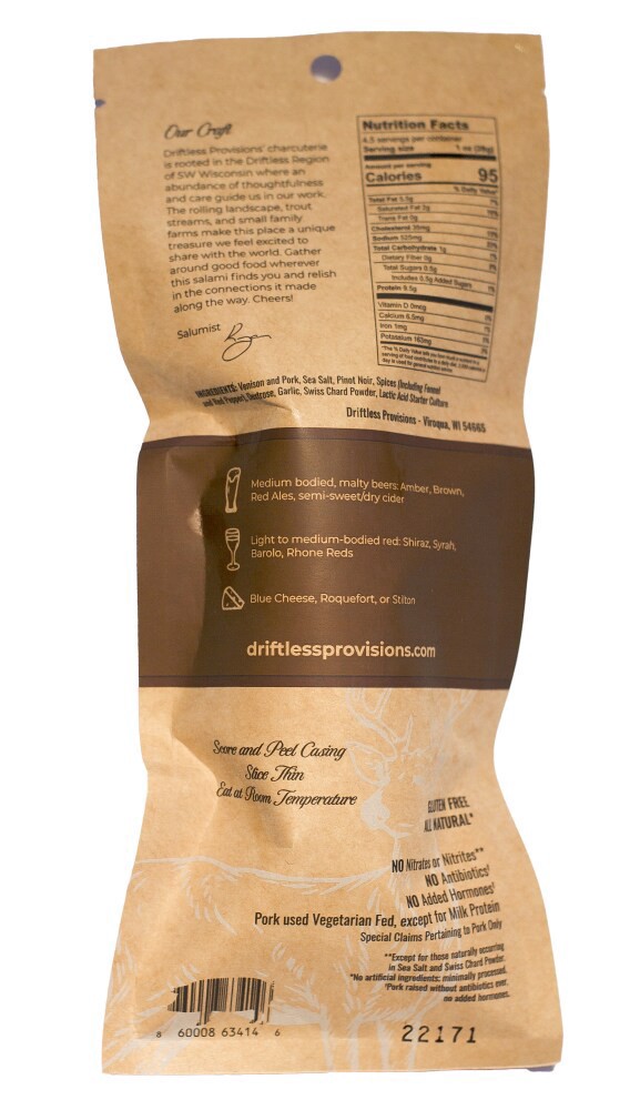 slide 2 of 3, Driftless Prov. Picante Venison, 4.5 oz